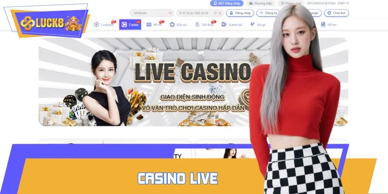 Casino mang đến trải nghiệm chân thực với hàng ngàn dealer